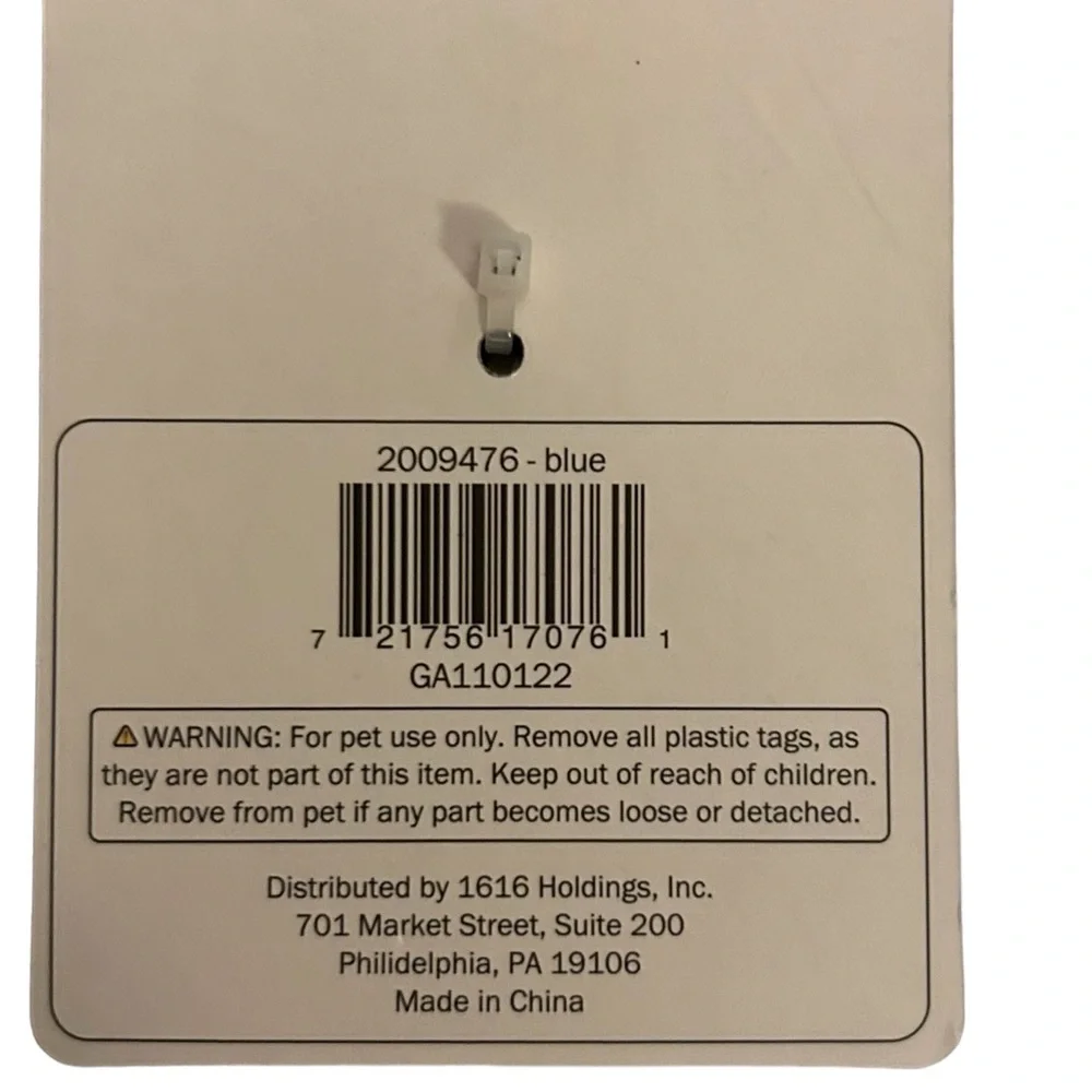 Pet Collar Charm “Pet at your own risk”